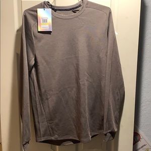 Gray under armor long sleeve